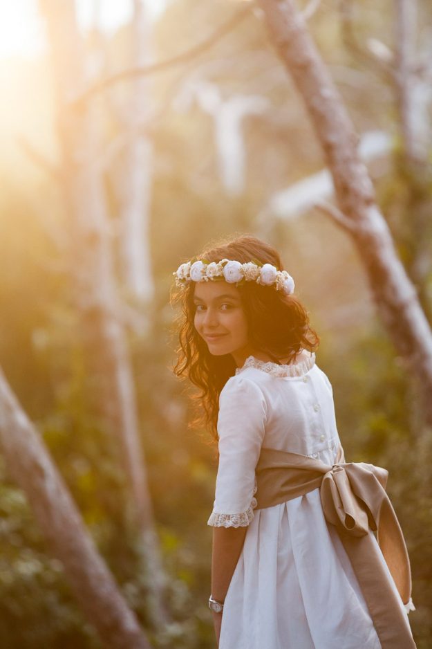 reportaje comunión exterior princesa