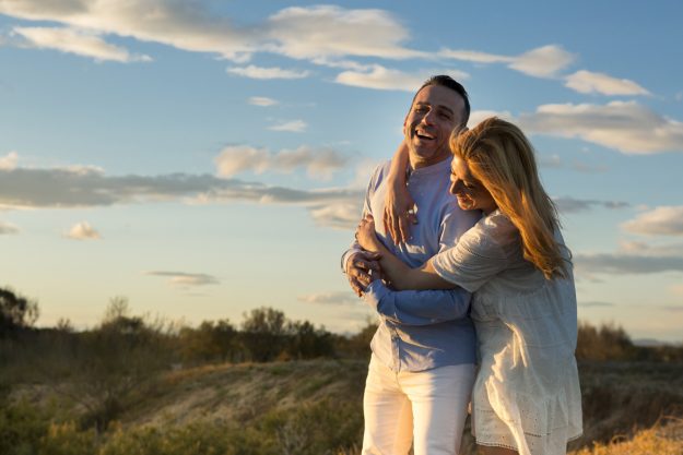 retrato de pareja