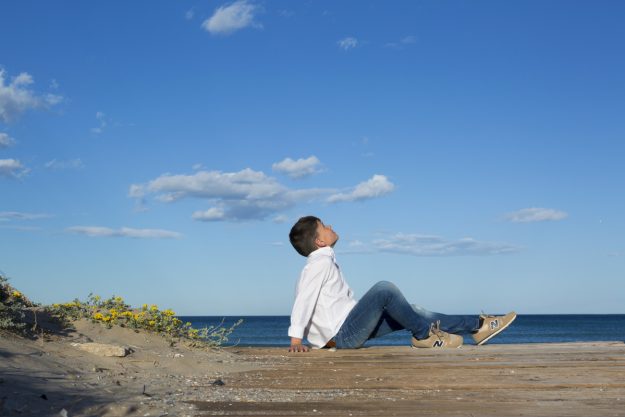 reportaje niño comunion