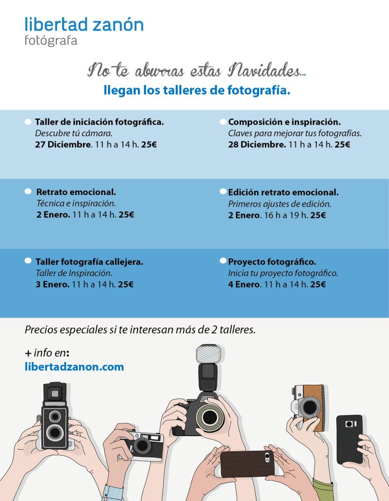 talleres-fotografia-navidad talleres de fotografía