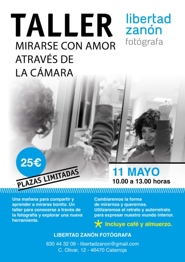 cartel de Charla de mirarse con amor en instituto
